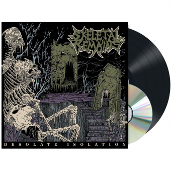SKELETAL REMAINS Desolate Isolation - 10th Anniversary Edition (black LP+CD)  [VINYL 12"]